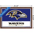 thumbnail image 3 of NFL Baltimore Ravens - Logo 21 Affiche Murale, 3 of 5