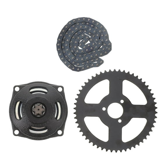 WHAMVOX 1 Set 43.00X1.50X1.00cm Go Kart Chain and Sprocket for Mountain Offroading