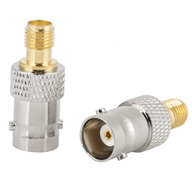 Domqga Coaxial Connector, Copper Material BNC To SMA Adapter For Antenna Connection
