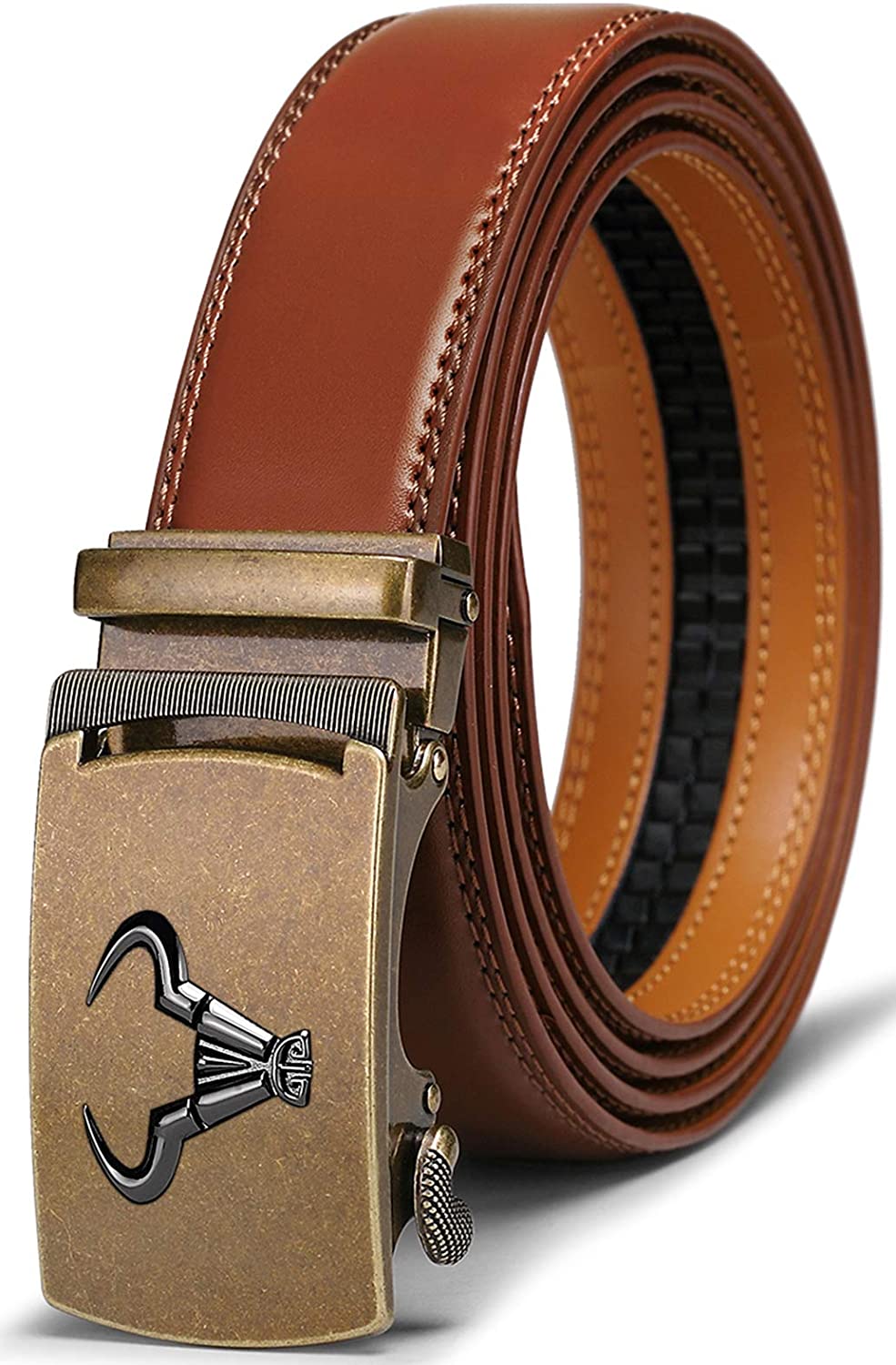 Mens Belt,Bulliant Branded Ratchet Belt 