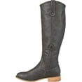 thumbnail image 3 of Women's Journee Collection Taven Knee High Boot Grey Faux Leather 6.5 M, 3 of 6