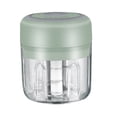 thumbnail image 1 of Cortadora de eléctrica cortadora de verduras 250ml verde Sunnimix Cortador de ajo eléctrico, 1 of 8