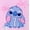 Lilo & Stitch Pink, variant on Girls Short Sleeve Sleep Top and Shorts Pajama Set, 2-Piece, Sizes 4-16