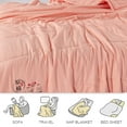 thumbnail image 5 of sruoe Summer Cool Quilts, Cooling Quilts for Bed, Light Quilt, Sleep Quilt, Thin Quilt, Cooling Comforter, Quilts for Bed, Breathable Hypoallergenic Washable Quilt, 5 of 6