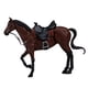 thumbnail image 5 of Figura de caballo de tamaño pequeño, modelo de figura de caballo a escala 1/12, adorno para decoración del hogar, figuras de acción a escala 1/12, Marrón, 5 of 9