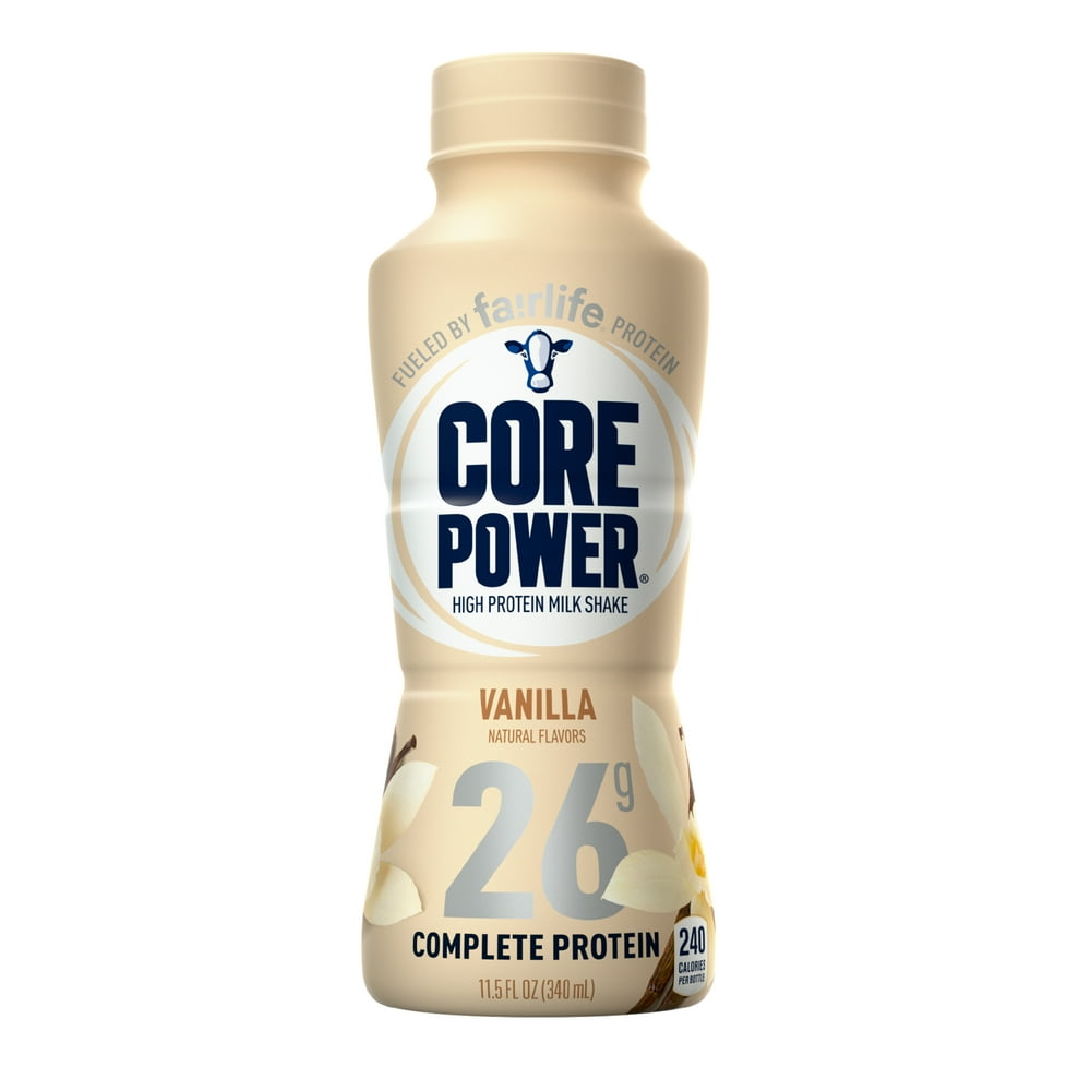 Core Power 26g Protein Drink, Vanilla, 11.5 Fl Oz, 1 Count Walmart