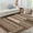 Brown, variant on Garvee 6'x9' Washable Rugs for Living Room Vintage Bedroom Rug Geometric Rug Patchwork Farmhouse Rug Stain-Resistant Carpet, Brown