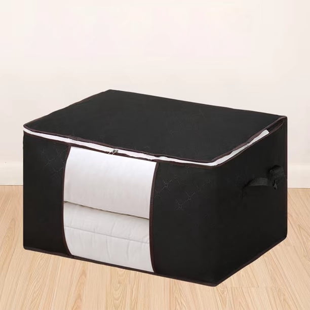 Heavy Duty Storage With Reinforced Handles Extra Large Storage Bags For Clothes Tote Bag Double Zipper For Space Saving Travel