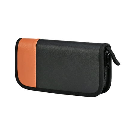 Fishing Spoon Spinner Baits Carry Case Sequins Lure Storage Bag with Zippers Fishing Hook Organizers Tackle Pouch Bags