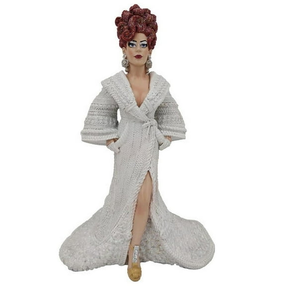 December Diamonds 55-55261 What a Drag, Uwanda Creme Drag Queen Ornament or Figurine