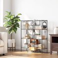 thumbnail image 2 of Bathroom Shelf Storage Rack for Small Space with PP Shelf Liners Removable Hook Extendable Design Silver and Translucent ULGRS, 2 of 7