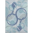 thumbnail image 2 of Addison Rugs Mayfield Premium Machine Washable Transitional Geometric Blue Rectangle Rug, 8' x 10', 2 of 6