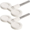thumbnail image 4 of SHISUYAN Music Box Winding Key Replacement Parts T Shape Bar for DIY Repair 27mm Metal White, 4 of 9
