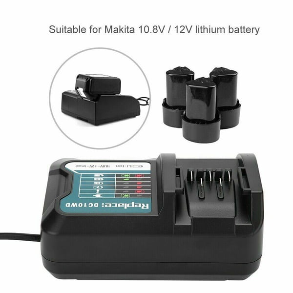 Schnelles Lithium Batterie Ladegerät Für Makita 10,8 V 12 V Dc10Wd Dc10Sb G6T1 