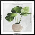 thumbnail image 5 of Art.com Potted Green Leaves Art Print by Asia Jensen, Black Frame Wall Art, 29" x 29", 5 of 5