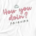 thumbnail image 2 of Friends How You Doin? Women's Boxy Cropped T-Shirt Casual Graphic Tee, 2 of 4