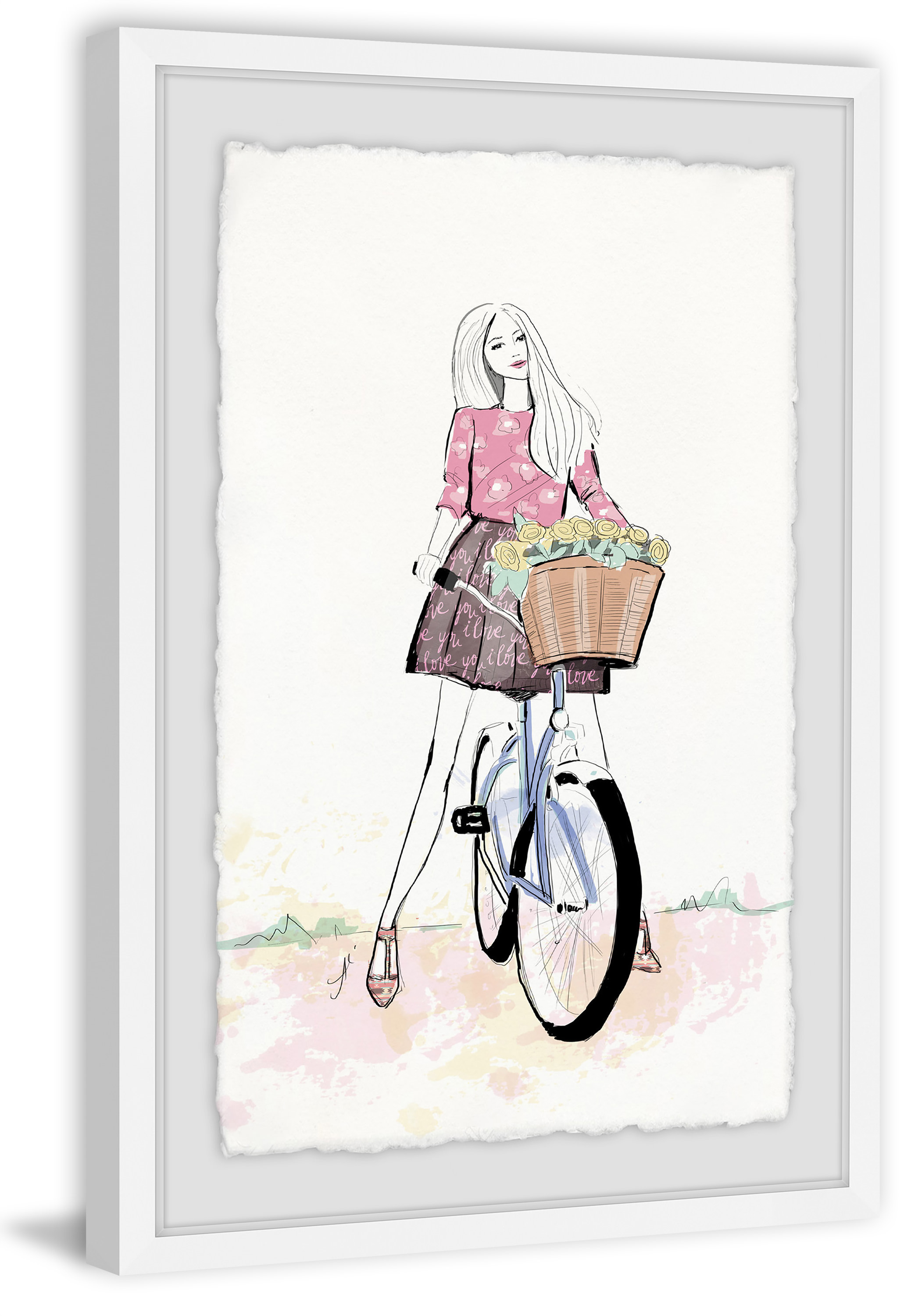 Kymberly Framed Painting Print