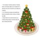 thumbnail image 4 of sweethay Alfombrilla inferior de árbol de Navidad de 122cm de diámetro, accesorios atractivos antidecoloración, cubierta de Base, diseño de escena, Kits de decoración para fiestas sweethay HA070213-00, 4 of 6