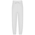 thumbnail image 4 of Fozruso Boys Casual Solid Color Pants With Drawstring Ankle And Side Pockets Comfortable Elastic Waistband For Everyday Wear School Uniform Pants Sizes 6-7 Years(White), 4 of 5