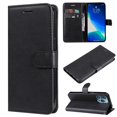 thumbnail image 1 of SaniMore for iPhone 14 Pro Max Case, with RFID Blocking [2 Card Slots] PU Leather Cover with Detachable Hand Strap Flip Kickstand Magnetic Wallet Cover for iPhone 14 Pro Max, Black, 1 of 9