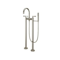 Pfister LG6-1TBD Tisbury Tub Filler with Hand Shower, Polished Nickel