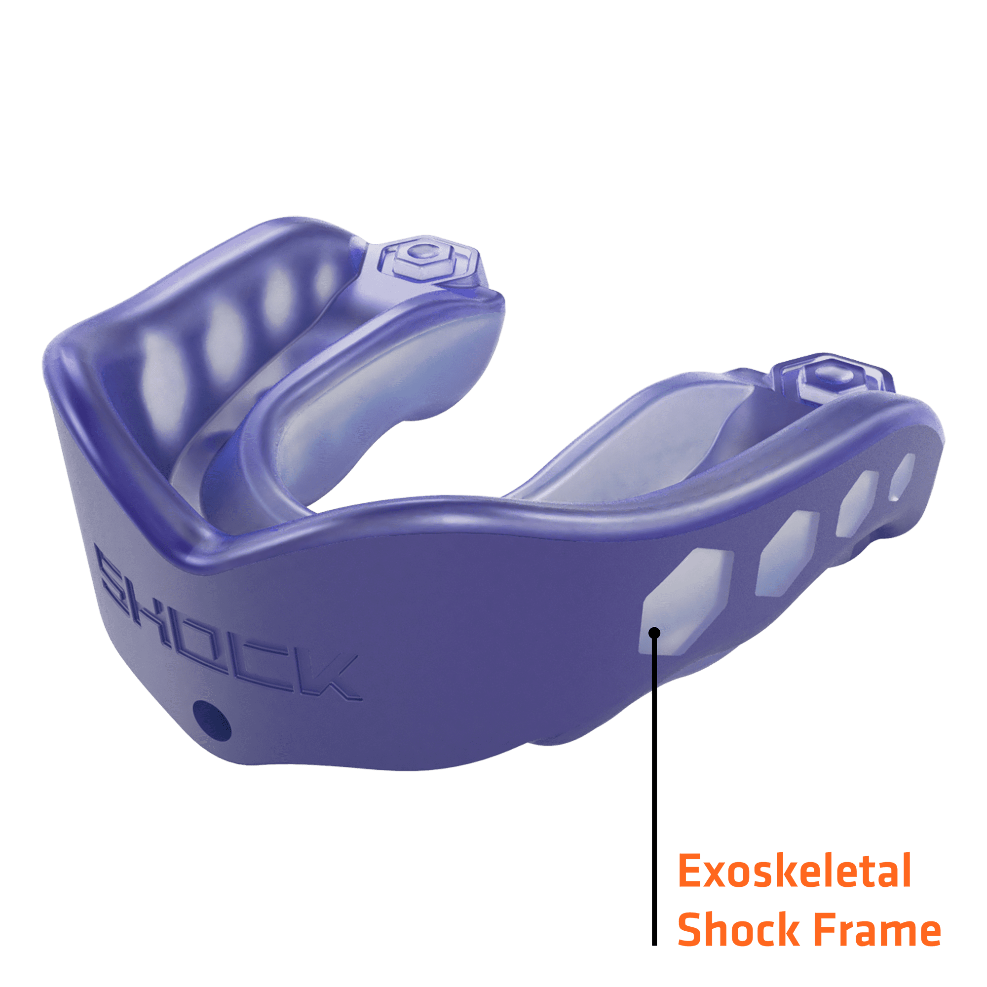 Shock Doctor, Gel Max Mouthguard, Adult, Purple