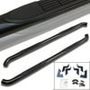 Spec-D Tuning SSB3-WRG87BK-WB Jeep Wrangler 3" Black Running Boards Side Step Nerf Bars