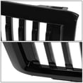 thumbnail image 4 of DNA Motoring GRF-OH-004-T3 For 2014-2015 Chevy Silverado 1500 Glossy Vertical Slat Front Bumper Hood Grille, 4 of 7