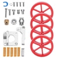 thumbnail image 4 of Accesorios Para Impresora 3D, Herramientas Completas Tuerca Niveladora Giratoria Manual Roja + Juego De Amortiguadores De Resorte Práctico Kit De Actualización De Extrusora De, 4 of 7