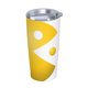 thumbnail image 2 of Vaso de 20 oz de Pac-Man con tapa y pajita, nueva taza de café aislada con tapa de pajita, vaso de café de acero inoxidable para el trabajo, el hogar, el exterior, el automóvil, taza de acero, 2 of 8