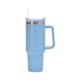 thumbnail image 1 of Vaso de vacío reutilizable de 40 oz con pajita, tapa resistente a fugas, taza aislada, mantiene el frío, el calor y el hielo durante horas Azul 10 * 27 CM, 1 of 4