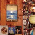 thumbnail image 4 of Placa Metal Vintage Pared Pintura Hierro Rectangular Mundo Maravilloso 20x30cm, 4 of 9