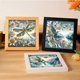thumbnail image 2 of 4 Uds. Hilo Algodón Ecológico Bordado 14CT Animal Punto Cruz 40x40cm, 2 of 9