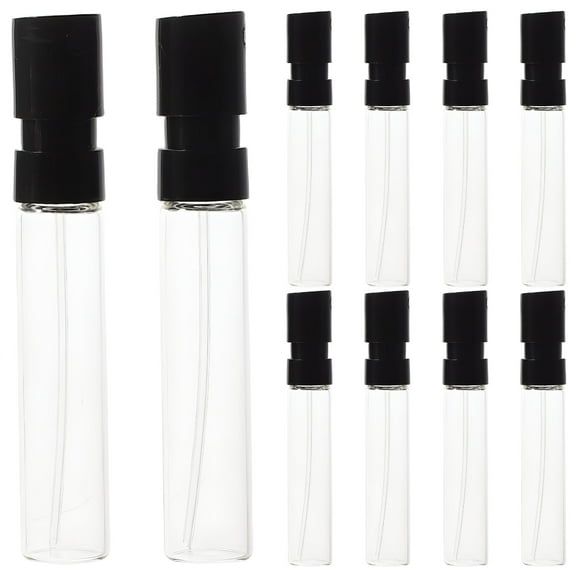 ACDANC 10pcs 2ml Glass Perfume Sample Vials Mini Cologne Spray Bottle Refillable Travel Perfume Bottle Portable Perfume Atomizer Empty Fine Mist Atomizer