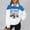 Blue-1, variant on Football Sweatshirt for Women Game Day Print Quarter Zip Up Long Sleeve Football Season Pullover Fall Winter Tunic Tops
