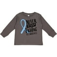 thumbnail image 3 of Inktastic Never Stop Fighting ALS Awareness Boys or Girls Long Sleeve Toddler T-Shirt, 3 of 5