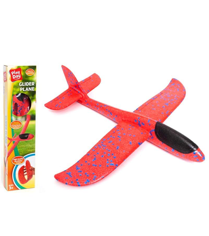 Play Day  Glider Plane  Highly Durable  15 Inch Wingspan