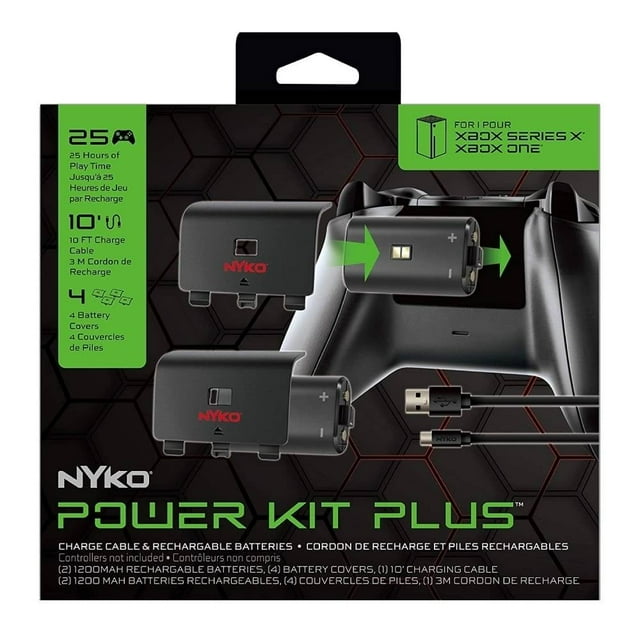 Baterías Recargables NYKO para Controles de Xbox One y Xbox Series