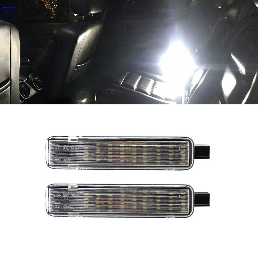 For Chevy/GMC C/K Tahoe Yukon Silverado LED Courtesy Lamp Door Panel Light 2Pcs