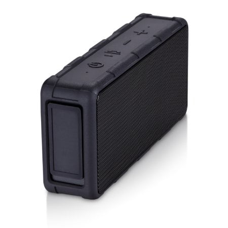 bluetooth wireless rechargeable rugged blackweb resistant speaker portable system box open water