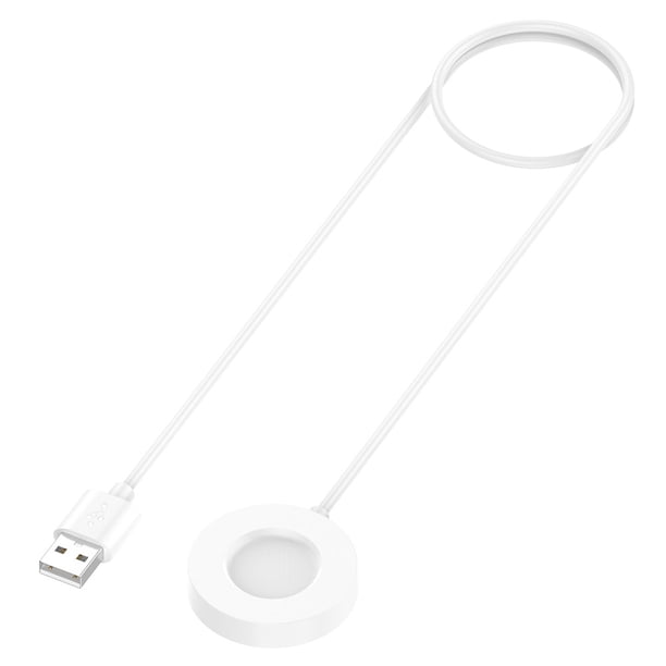 Btafrte Cargador Inalámbrico Adaptador Corriente Base Carga 5 V para Watch S1 Pro (blanco)
