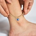 Gold Ankle Bracelets For Women Butterfly Initial Anklets For Women
