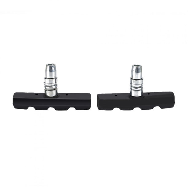 Lot De 2 Paires Plaquettes Frein V-Brake 70 Mm – Caoutchouc/Métal, Conception Arquée, Anti-usure, Pour VTT Et Vélo De Ville