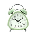 thumbnail image 1 of ZheElen Loud Alarm Clock For Bedroom With Nightlight Function Metal Bell Battery Powered Battery Alarm Clock Light green, 1 of 6