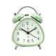 thumbnail image 1 of Reloj despertador Yuarrent con batería y función de luz nocturna color Verde claro, 1 of 6