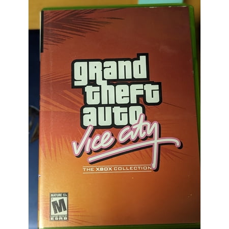 Grand Theft Auto Vice City Collection Edition Microsoft Xbox w/Manual & Sticker