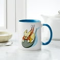 thumbnail image 4 of CafePress - Yellow Lab Sled Mug - 11 oz Ceramic Mug - Novelty Coffee Tea Cup, 4 of 4