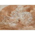 thumbnail image 2 of Tommaso Minardi 14x11 Gold Ornate Wood Frame and Double Matted Museum Art Print Titled - Latona with Apollo and Diana Being Transported on the Orders of Jupiter to the Island (circa 1823), 2 of 4