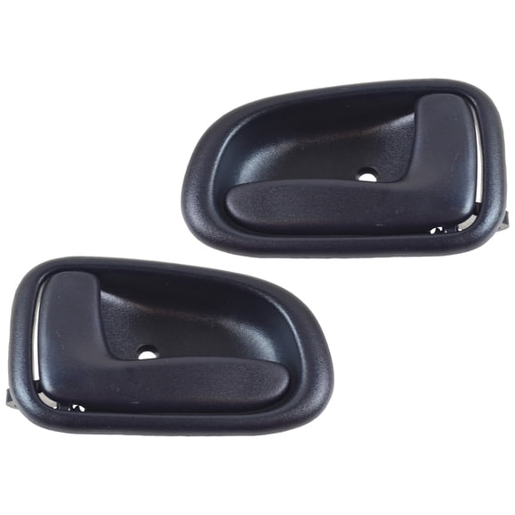 Door Handles Inside Interior Blue Left & Right Pair Set for 93-97 Toyota Corolla DHA30217