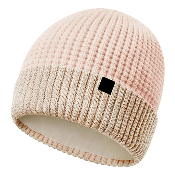 Gorros y gorras de lana para hombre: gorro de punto para invierno